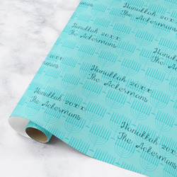 Hanukkah Wrapping Paper Roll - Medium (Personalized)
