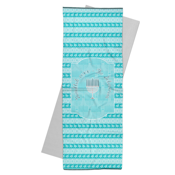 Custom Hanukkah Yoga Mat Towel (Personalized)