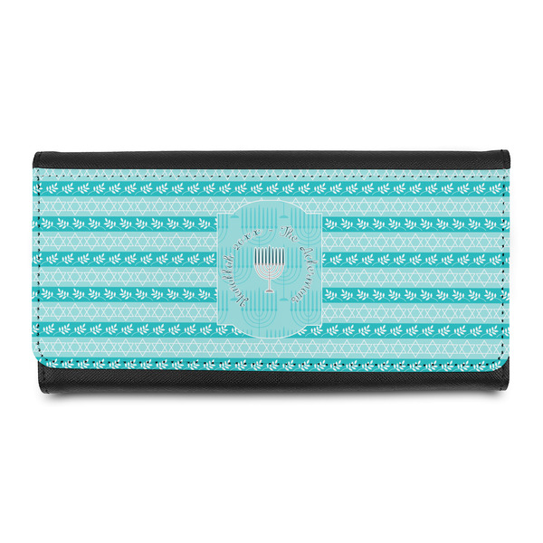 Custom Hanukkah Leatherette Ladies Wallet (Personalized)