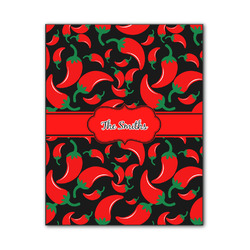 Chili Peppers Wood Print - 11x14 (Personalized)