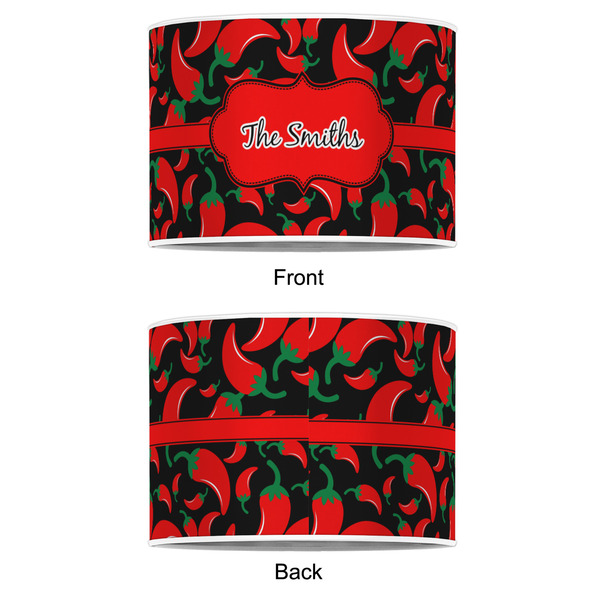 Chili Peppers 12" Drum Lampshade - APPROVAL (Poly Film)