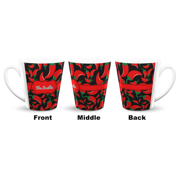 Chili Peppers 12 Oz Latte Mug - Approval