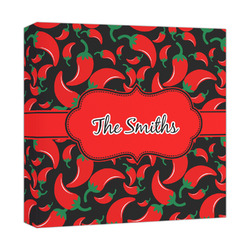 Chili Peppers Canvas Print - 12x12 (Personalized)