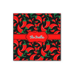 Chili Peppers Wood Print - 12x12 (Personalized)