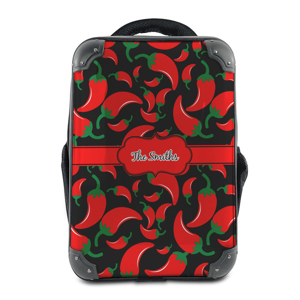 Custom Chili Peppers 15" Hard Shell Backpack (Personalized)