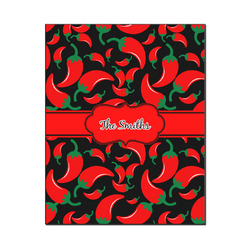 Chili Peppers Wood Print - 16x20 (Personalized)