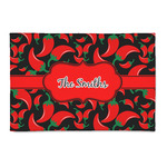 Chili Peppers 2' x 3' Indoor Area Rug (Personalized)