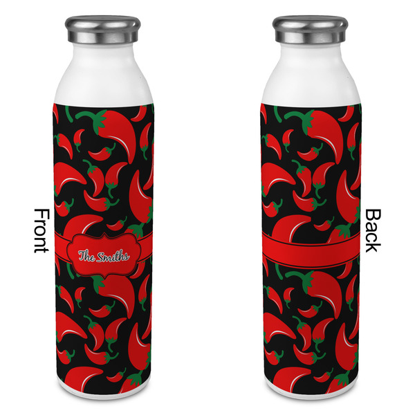 Chili Peppers 20oz Water Bottles - Full Print - Approval