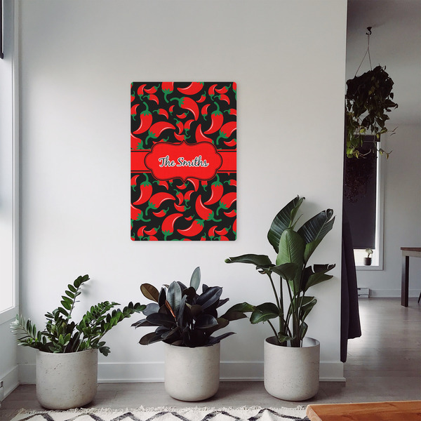 Chili Peppers 20x30 - Canvas Print - In Context