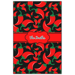 Chili Peppers Wood Print - 20x30 (Personalized)