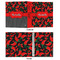 Chili Peppers 3 Ring Binders - Full Wrap - 1" - APPROVAL