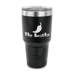 Chili Peppers 30 oz Stainless Steel Tumbler (Personalized)