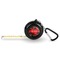 Chili Peppers Pocket Tape Measure - 6 Ft w/ Carabiner Clip (Personalized)