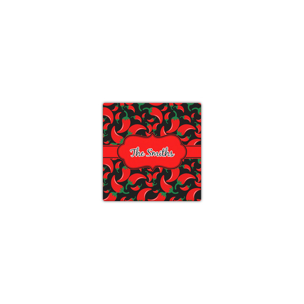 Chili Peppers 8x8 - Canvas Print - Front View