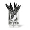 Chili Peppers Acrylic Pencil Holder - FRONT