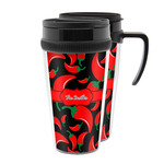 Chili Peppers Acrylic Travel Mug (Personalized)