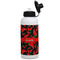 Chili Peppers Water Bottles - Aluminum - 20 oz - White (Personalized)