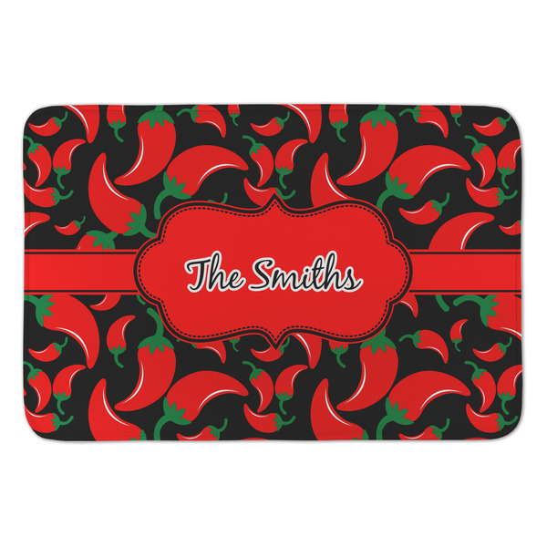 Custom Chili Peppers Anti-Fatigue Kitchen Mat (Personalized)
