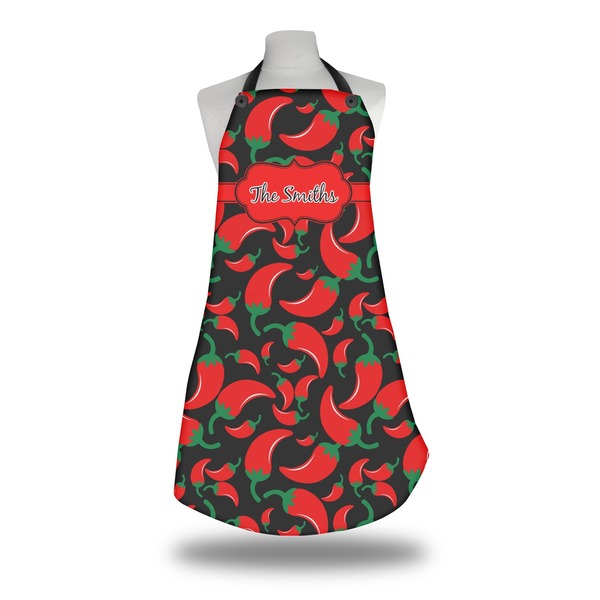 Custom Chili Peppers Apron w/ Name or Text