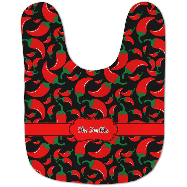 Chili Peppers Baby Bib - AFT flat