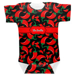 Chili Peppers Baby Bodysuit 12-18 w/ Name or Text