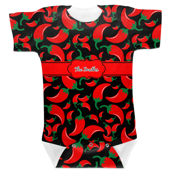 Custom Chili Peppers Baby Bodysuit (Personalized)