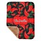 Chili Peppers Sherpa Baby Blanket - 30" x 40" w/ Name or Text