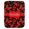 Chili Peppers Baby Swaddling Blanket (Personalized)
