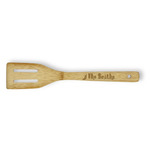 Chili Peppers Bamboo Slotted Spatula - Double Sided (Personalized)