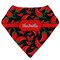 Chili Peppers Bandana Bib (Personalized)