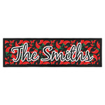 Chili Peppers Bar Mat - Large (Personalized)