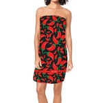Chili Peppers Spa / Bath Wrap (Personalized)