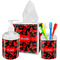 Chili Peppers Bathroom Accessories Set (Personalized)