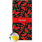 Chili Peppers Beach Towel (Personalized)