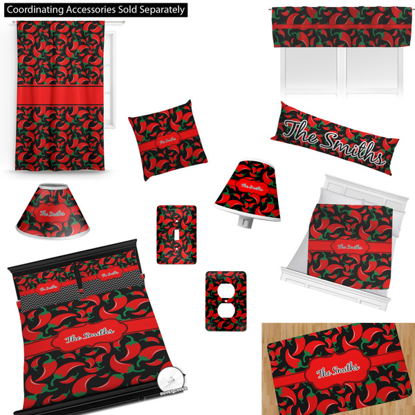Chili Peppers Bedroom Decor & Accessories2