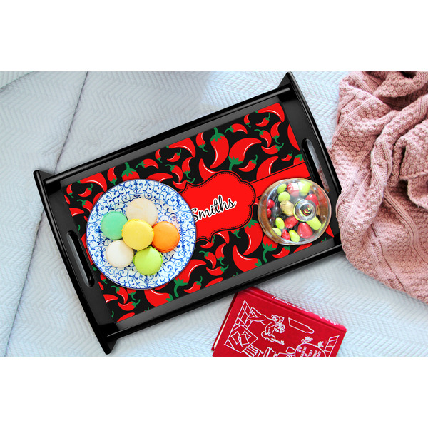 Chili Peppers Black Tray - Lifestyle (UPDATED)