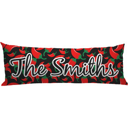 Chili Peppers Body Pillow Case (Personalized)