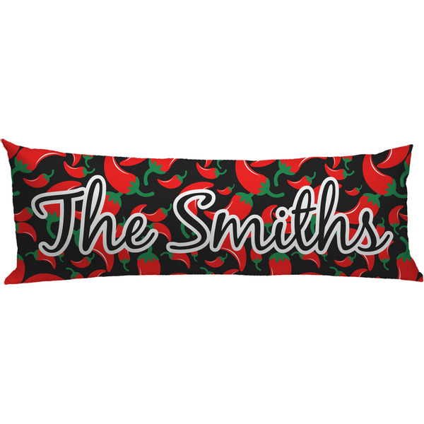 Custom Chili Peppers Body Pillow Case (Personalized)
