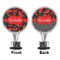 Chili Peppers Bottle Stopper - Front and Back