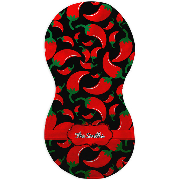 Chili Peppers Burp Peanut Shaped Flat