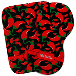 Chili Peppers Burp Cloth (Personalized)