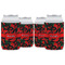 Chili Peppers Can Cooler (12 oz) - Set of 4 w/ Name or Text