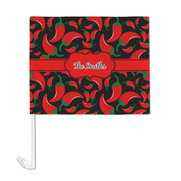 Chili Peppers Car Flag - Large - FRONT