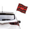 Chili Peppers Car Flag - Large - LIFESTYLE