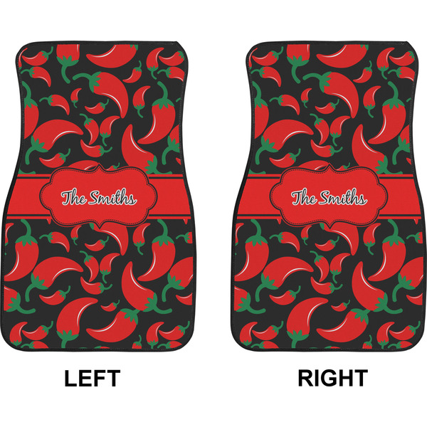 Chili Peppers Car Mat Front - Approval