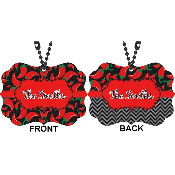 Chili Peppers Car Ornament (Approval)