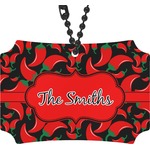 Chili Peppers Rear View Mirror Ornament (Personalized)