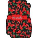 Chili Peppers Car Floor Mats (Front Seat) (Personalized)
