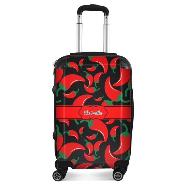 Custom Chili Peppers Suitcase (Personalized)