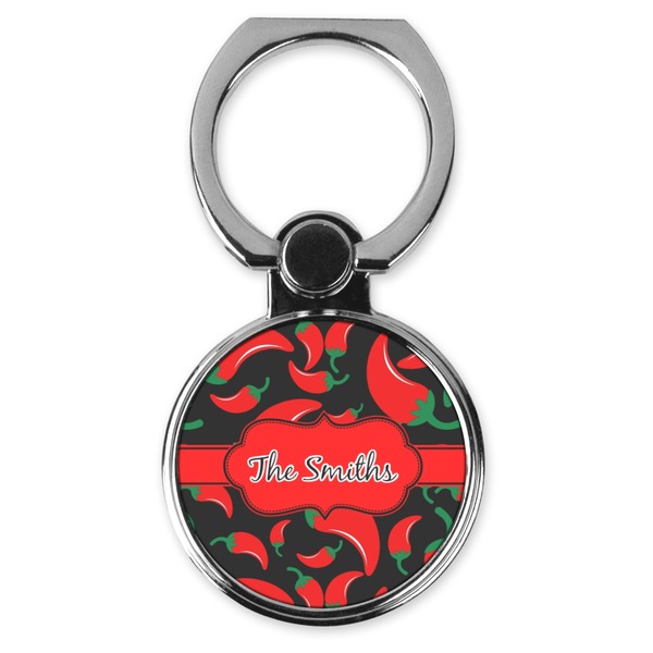 Custom Chili Peppers Cell Phone Ring Stand & Holder (Personalized)